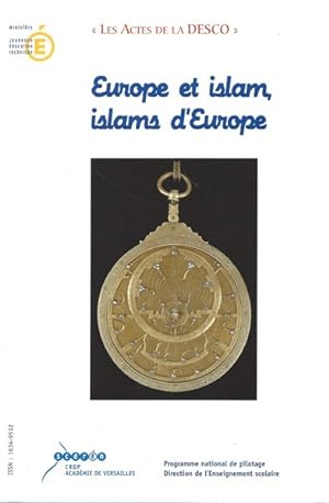 Europe et islam, islams d'europe acte de l'université paris 28-30 aout 2002