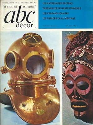 ABC [No 22] du 01/08/1966. Les antiquaires bretons, Trouvailles en Haute Provence, Les cadrans so...