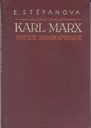 Karl Marx notice biographique