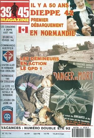 Dieppe 42 premier débarquement en Normandie. Bruneval Fév 1942, Formation et entrainement du comm...