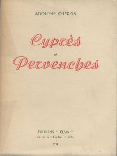 Cyprès et Pervenches