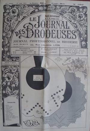 JOURNAL DES BRODEUSES [No 687] du 01/06/1952 - JOURNAL PROFESSIONNEL DE BRODERIE.