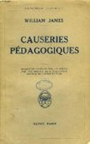 Causeries pédagogiques, traduit de l'anglais par L.-S. Pidoux, avec une préface de M. Jules Payot