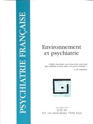 Psychiatrie Française Environnement et psychiatrie