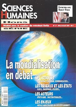 Revue Sciences Humaines Hors Série N 17 Juin juillet 1997 la mondialisation en débat