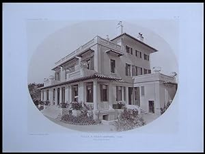 SAINT RAPHAEL, VILLA LA LANTERNE, TERRE SAUVAGE -1912- 2 PLANCHES- VIMORT, AUBLE