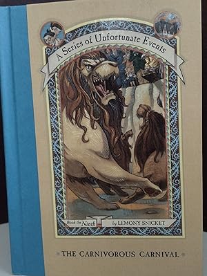 The Carnivorous Carnival //A Series of Unfortunate Events # 9 // FIRST EDITION