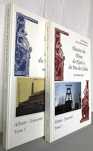 Histoire des mines du Nord et du Pas-de-Calais en 2 tomes, tome 1 (des origines à 1939-45) tome 2...