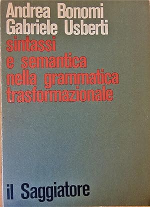 Sintassi e semantica nella grammatica trasformazionale