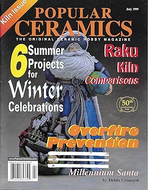 Popular Ceramics Magazine - Volume 49, No.12, July 1999