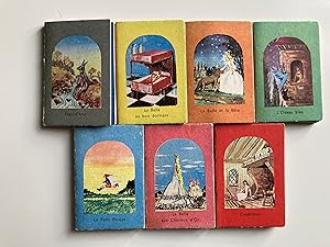 Sept contes , livres miniatures.