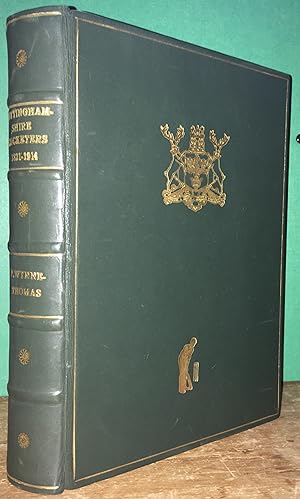 Nottinghamshire Cricketers 1821-1914 (de luxe edition)