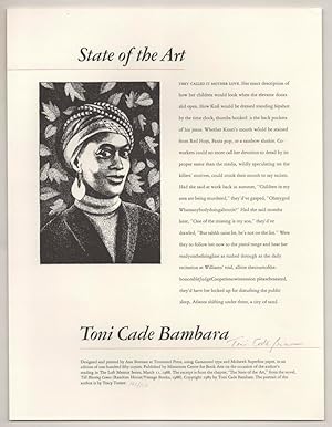 State of the Art (Signed Broadside)
