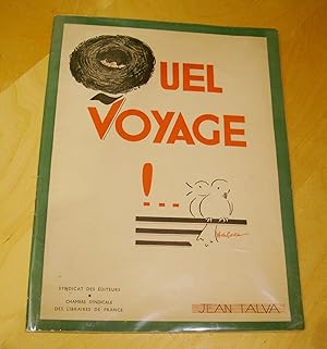 Quel Voyage ! illustrations de H. de Costier