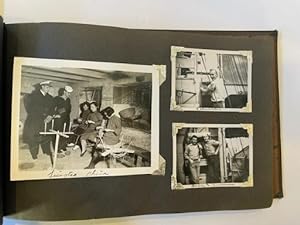 World War II Navy Photo Album Showing USS Princeton and its Sailors in China and Japan Before it ...