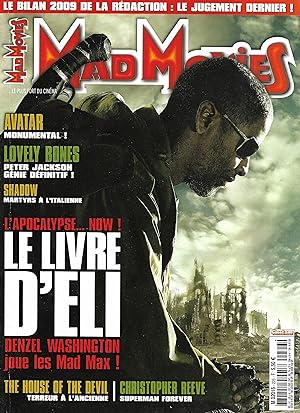 Magazine Mad Movies n°226 : Albert et Allen Hughes, "Le Livre d'Eli" (janvier 2010)