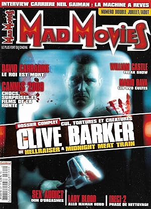 Magazine Mad Movies n°221 : spécial Clive Barker (juillet/août 2009)