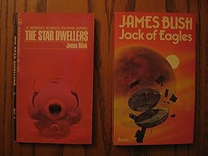 James Blish Novels Two (2) Paperback Book Lot, including: Jack of Eagles, and; The Star Dwellers