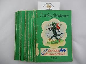 Lurchis Abenteuer. Das lustige Salamanderbuch. 2.Teil. ( mit Kinderkritzeleien und Fehlstellen am...