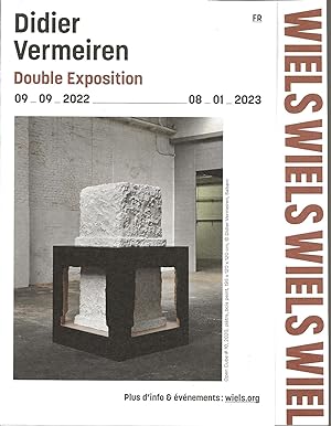 Didier Vermeiren : Double Exposition 09.09.2022 - 08.01.2023 (flyer, FR)
