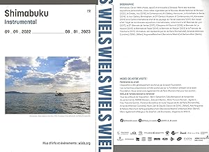 Shimabuku : Instrumental 09.09.2022 - 08.01.2023 (flyer, FR)