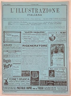 L'ILLUSTRAZIONE ITALIANA ANNO XXXV - N. 22 - 31 MAGGIO 1908,