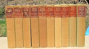 The Writings of John Muir: The Manuscript Edition. --- complete set WITH partial leaf of John Mui...