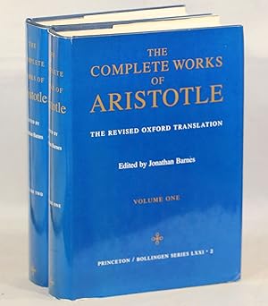 The Complete Works of Aristotle; The Revised Oxford Translation