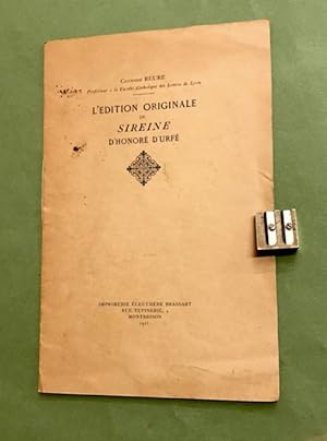 L'édition originale du Sireine d'Honoré d'Urfé.