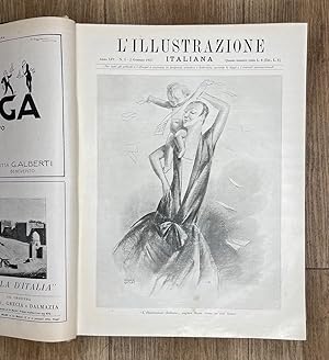 ILLUSTRAZIONE (L') Italiana. Anno LIV. 1927. Primo semestre e secondo semestre: dal fascicolo n. ...