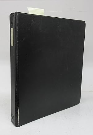Three ring binder of Addenda "D" Canadian postal history