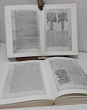 Pedacio Dioscórides Anazarbeo (1555) Ahora nuevamente publicado (II Tomos, Numerado)