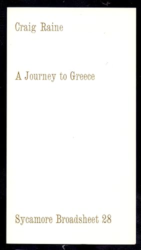 A Journey To Greece *First Edition*