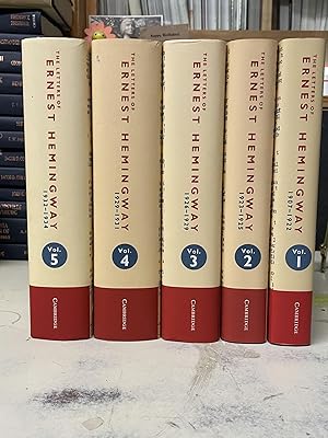 The Cambridge Edition of the Letters of Ernest Hemingway, Five Volume Set