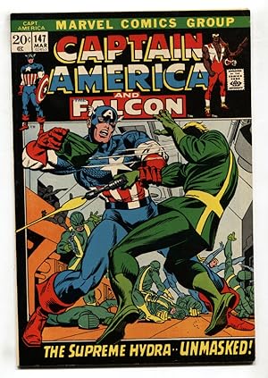 CAPTAIN AMERICA AND THE FALCON #147 1972 MARVEL comic book-VF