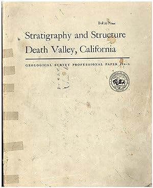 Stratigraphy and Structure Death Valley, California / Geological Survey Professional Paper 494-A
