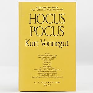 Hocus Pocus -uncorrected proof
