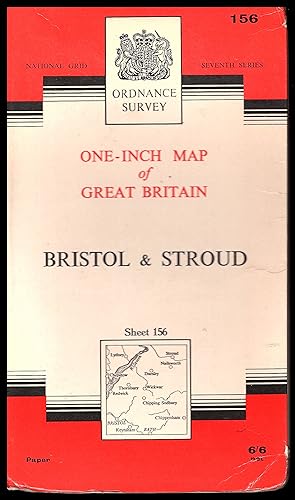 Ordnance Survey Map: BRISTOL & STROUD Sheet 156: 1967 B edition: One-Inch Map of Great Britain