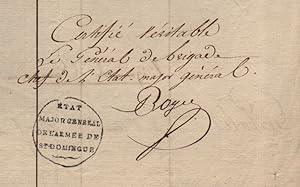 Register of deceased of the French Army in Saint-Domingue