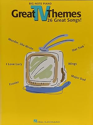 Great TV Themes (Big-Note Piano)