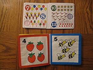 Young Children Number Counting Two (2) Book Lot, including; Learning Numbers (one to twenty), and...