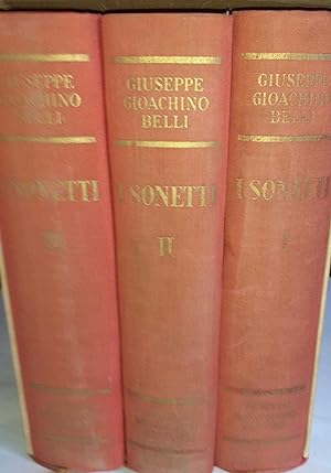 I Sonetti. Volume I II III