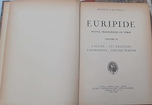 Euripide. Volume II. L' Ecuba. Gli eraclidi. L' andromaca. L'Ercole furioso