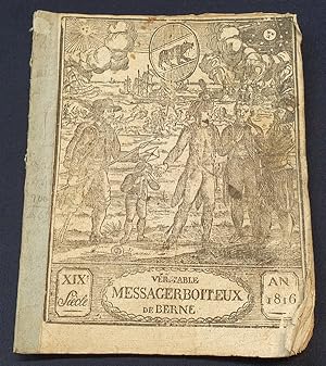 Le véritable messager boiteux de Berne - An 1816