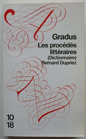 Gradus - Les procédés littéraires (Dictionnaire)