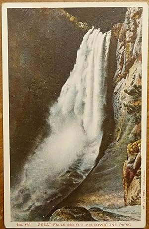 Great Falls 360 Ft. - Yellowstone Park