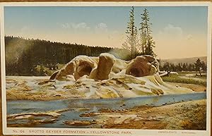 Grotto Geyser Formation - Yellowstone Park