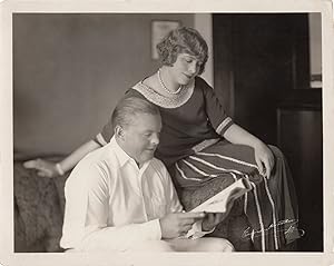 Original photograph of Myrtle and Lincoln Stedman, circa 1920s