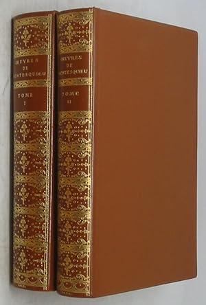 Oeuvres Completes de Montesquieu (Two Volume Set)