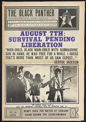 The Black Panther Intercommunal News Service. Vol. VIII, no. 21, Saturday, August 12, 1972
